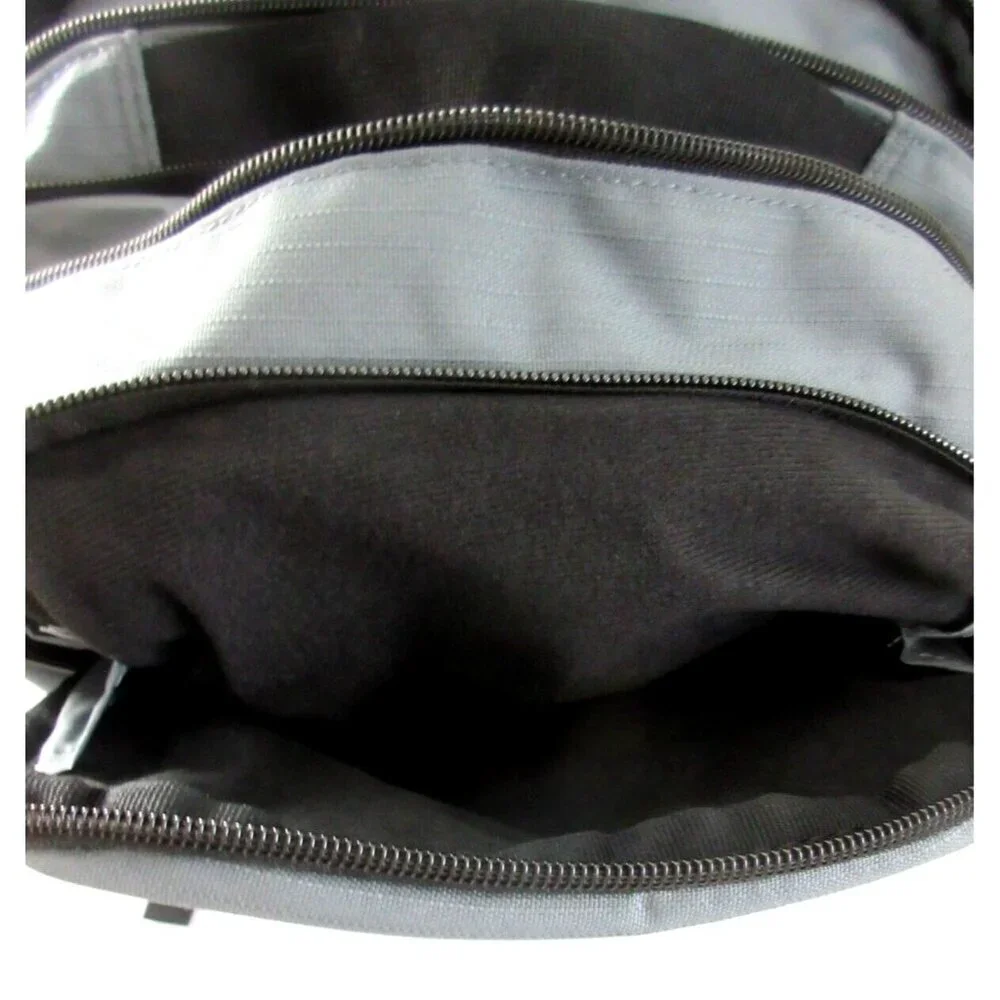 Nike Brasilia Unisex Training Backpack Travel Bag Flint Grey Black White NWT